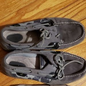 Dark Blue/Grey Sperrys